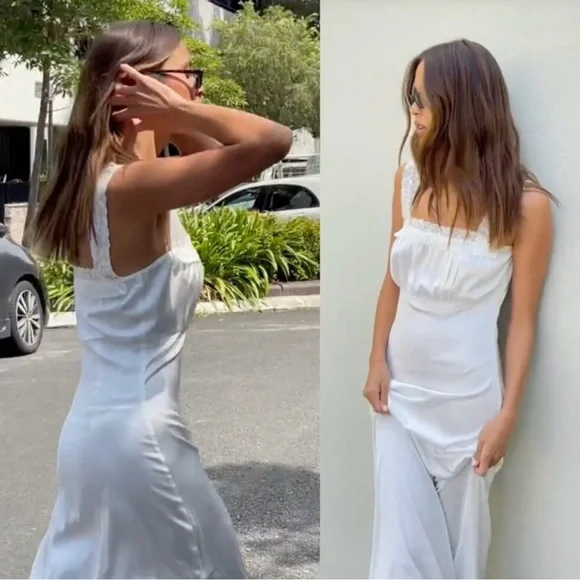 Lioness | Dresses | Lioness Ballerina Vintage White Maxi | Poshmark